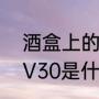 酒盒上的v30什么意思（存储卡中的V30是什么意思）