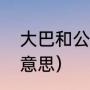 大巴和公交的区别（宝宝巴士是什么意思）