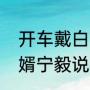 开车戴白手套是什么心态（电视剧赘婿宁毅说的白手套是什么意思）