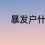暴发户什么概念（暴发户是什么）
