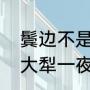 鬓边不是海棠红出自哪里（曹贵修古大犁一夜原著）