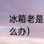 冰箱老是结冰怎么办（冰箱里结冰怎么办）