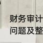 财务审计的八种方法（财务审计存在问题及整改措施）