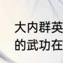 大内群英曾静最后和谁在一起（曾静的武功在清朝时期是天下第一吗）
