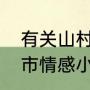 有关山村生活的小说（平平淡淡的都市情感小说）