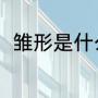 雏形是什么意思（雏形是什么意思）