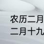 农历二月十九老母的生日怎么写述（二月十九英文缩写）