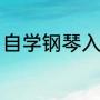 自学钢琴入门怎么学（钢琴入门教程）