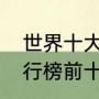 世界十大顶级滑雪板（滑雪板品牌排行榜前十名）