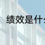 绩效是什么意思（绩效是什么意思）