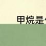 甲烷是什么意思（甲烷是什么）