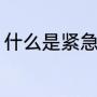 什么是紧急制动（紧急刹车什么功能）