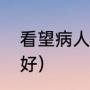看望病人送什么花（看病人什么花最好）