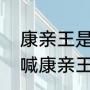 康亲王是顺治的什么人（康熙为什么喊康亲王皇叔）