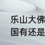 乐山大佛为什么不修复（乐山大佛是国有还是私有）
